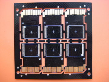 SD Card Double Layer Black Custom PCB Boards Heavy Gold for Projector
