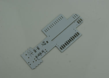 LED 2 Layer Aluminium Based PCB Board 1.0MM white solder mask HASL Custom PCB