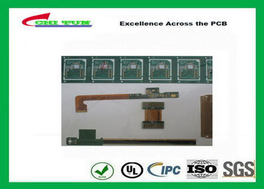 Rigid-Flex Quick Turn PCB Prototypes Base on IPC-2223 Guidelines Yellow and Green