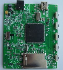 Rigid 1 oz Copper PCB Board Assembly Immersion Gold PCB 6 Layer , ODM PCBA